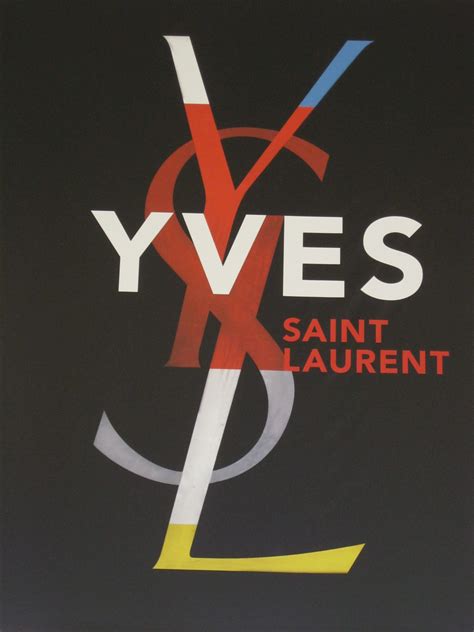 vintage ysl logo